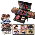 Miss Rose 180 Colors Eyes Shadow Blush Set Personalized Piano-shaped Makeup Palette Box