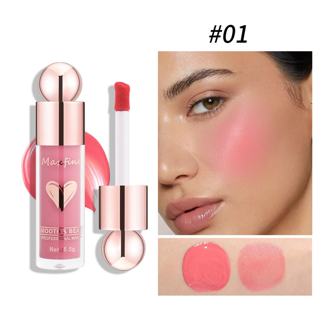 Maxfine Makeup Liquid Blush Highlight Natural