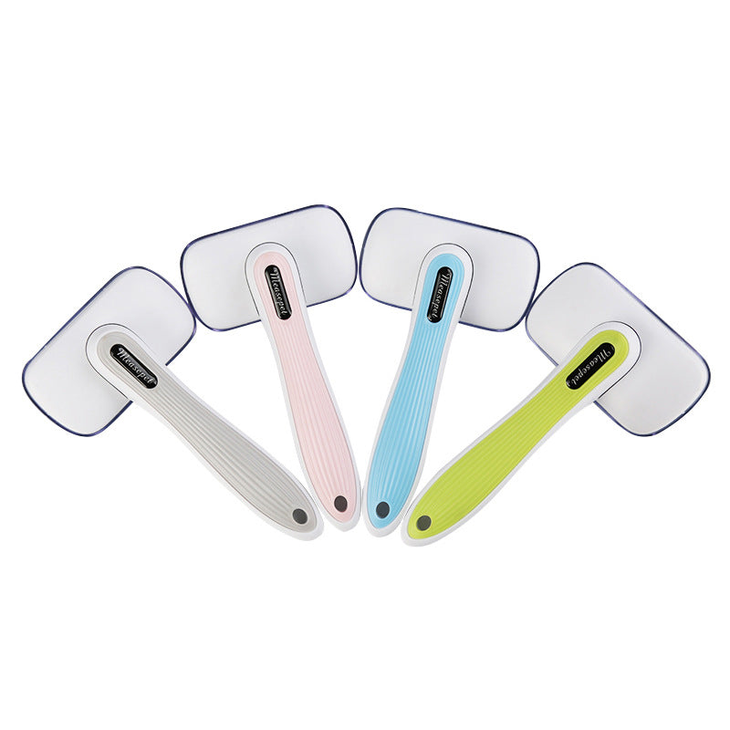 Pet hair removal comb