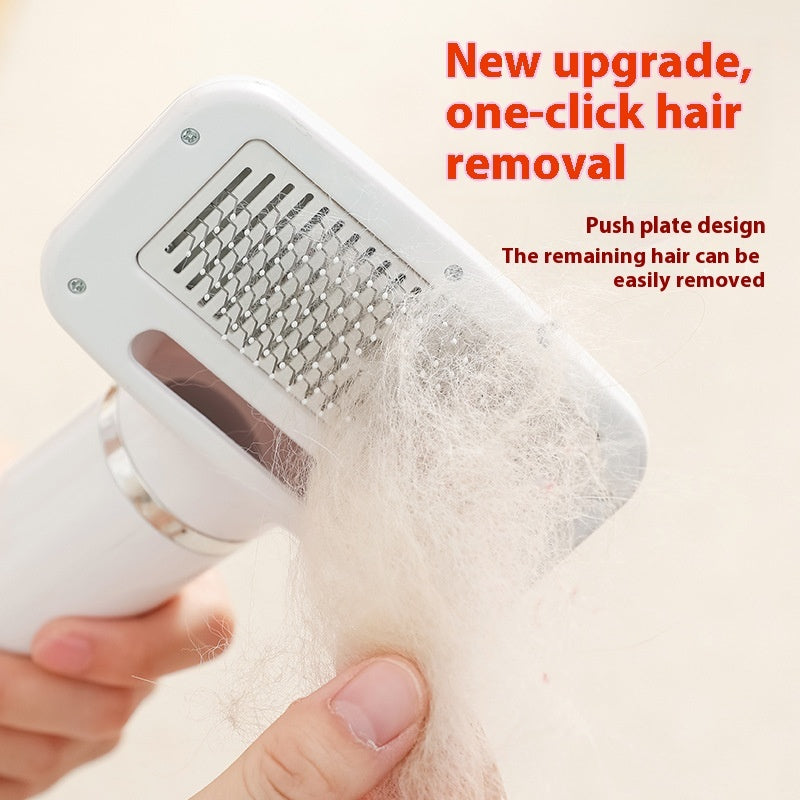 Pet Hair Dryer Dog Cat Hair Removal Hot Air Comb