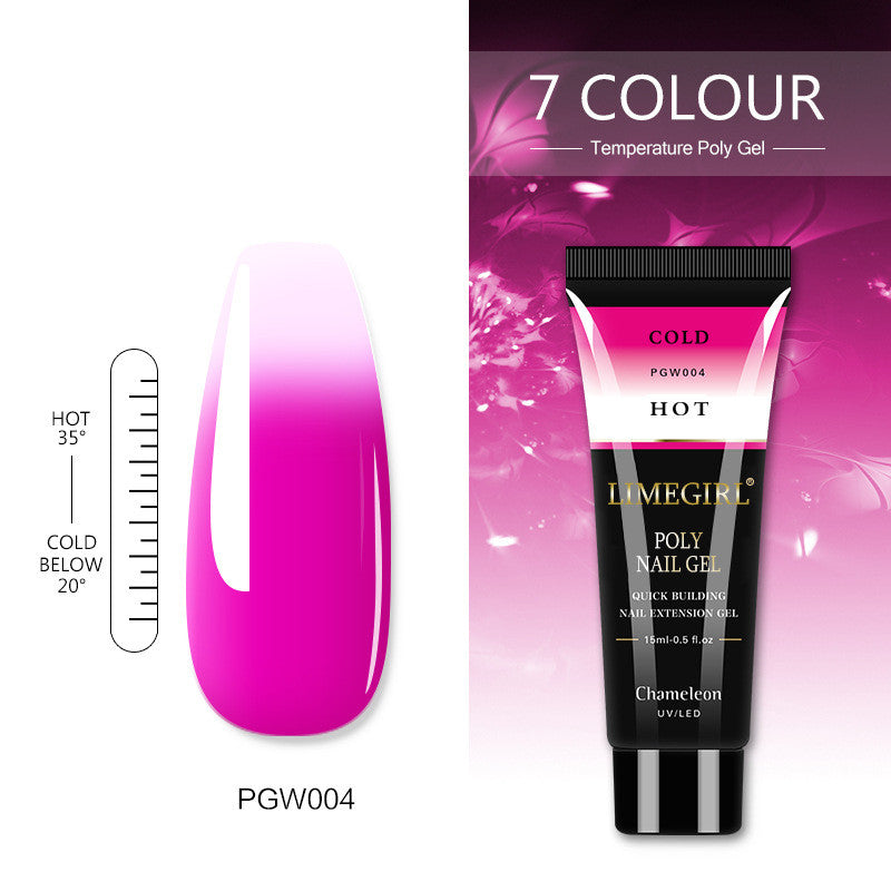 LimeGirl Vegetable Nail Polish Free Paper Support Painless Extension Nail