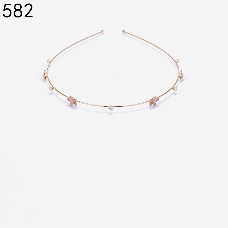 Simple forest girl with hair thin headband