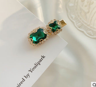 One word rhinestone issue card