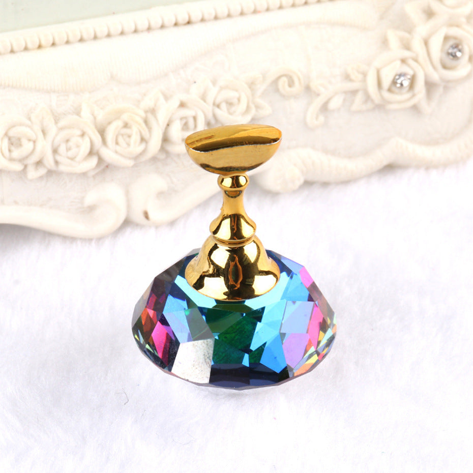 1Pc Magnetic Nail Holder + 5 Tips base