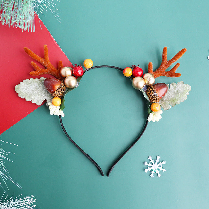 New Christmas Children's Headband Elk Headdress