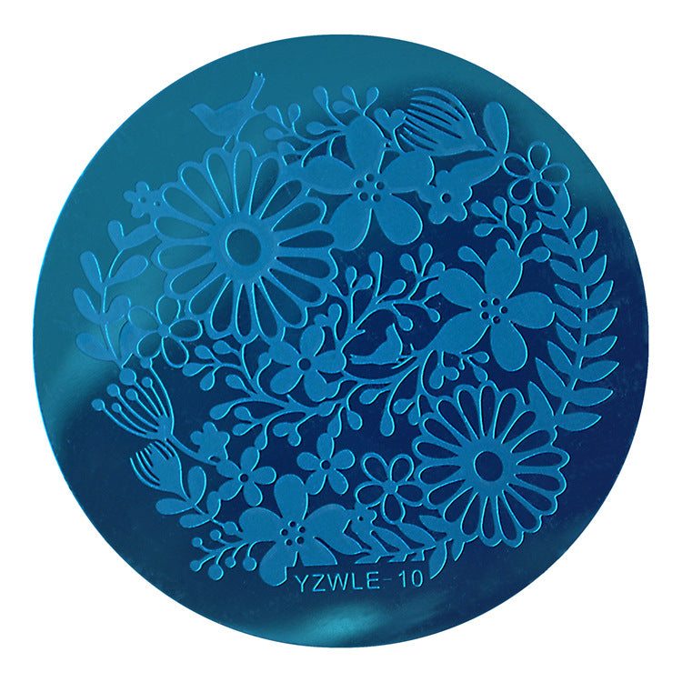 Masura DIY nail print steel plate nail print version template