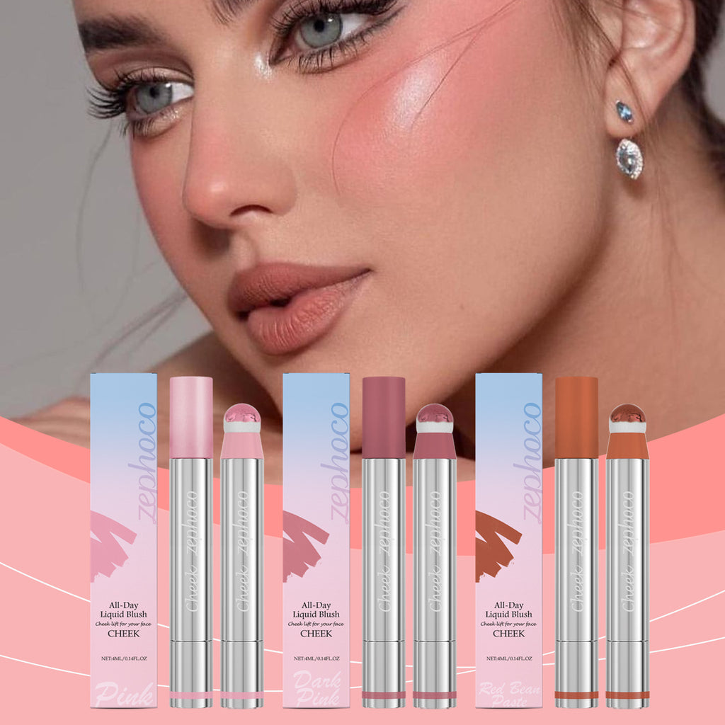 Zephoco Multifunctional Repair Highlight Blush Lip Gloss