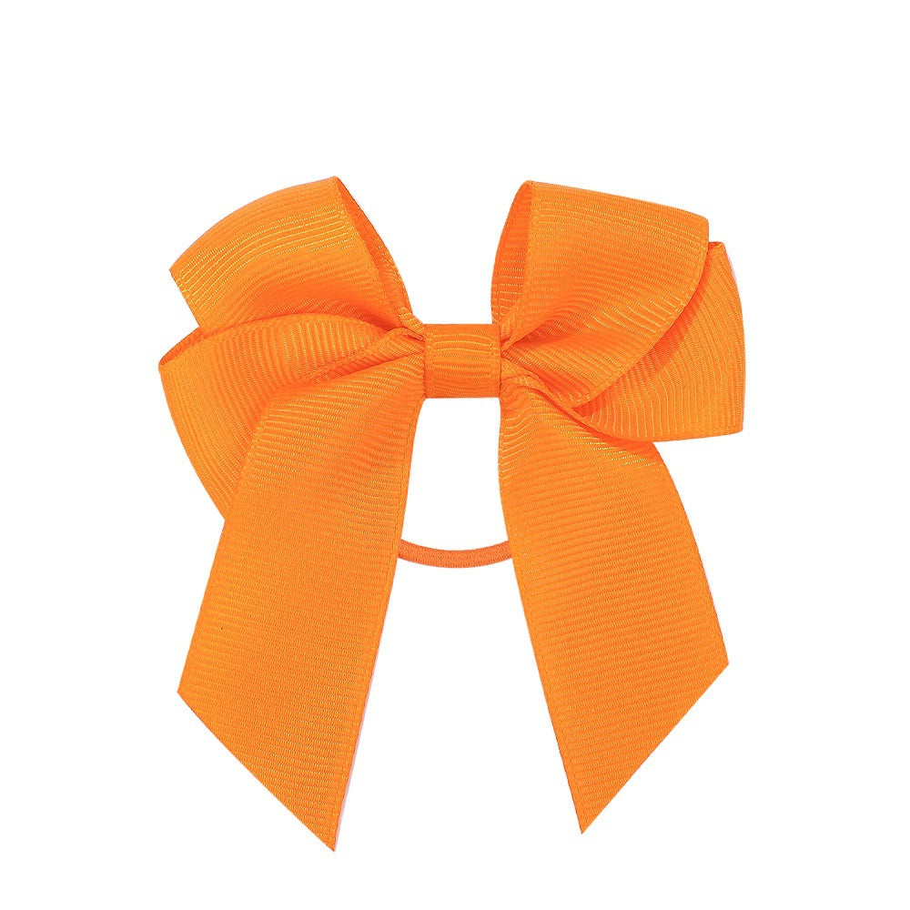Handmade Baby Double-layer Polyester Ribbon Satin Bow Children's Hair Clip Accessories