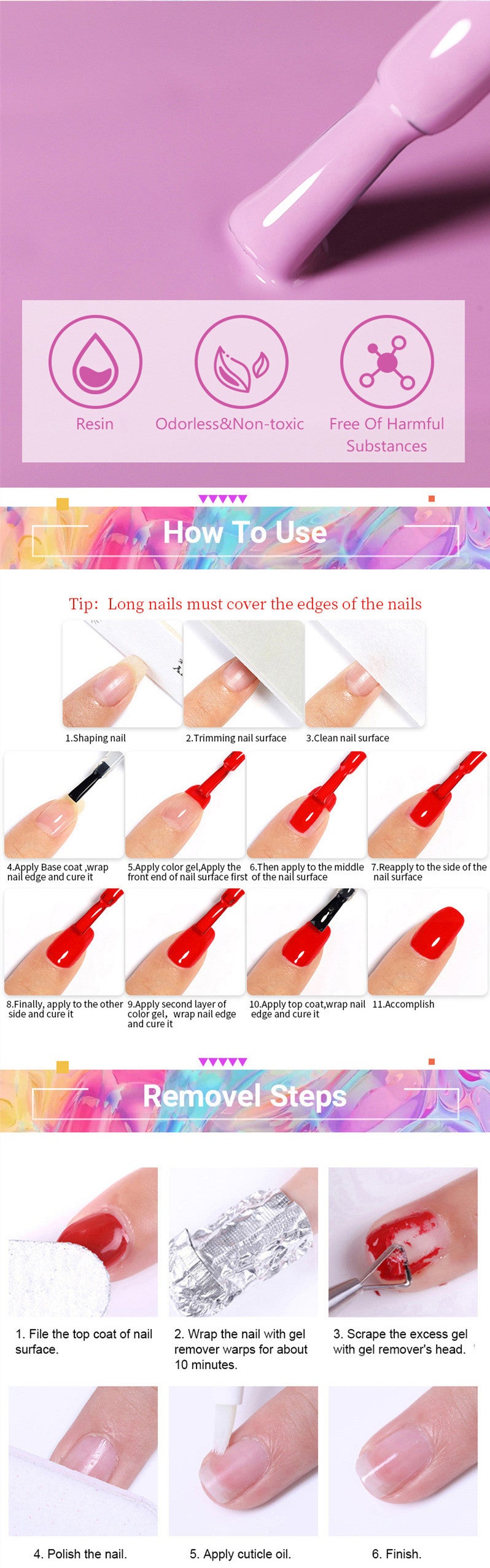Lilycute Removable Phototherapy Nail Polish