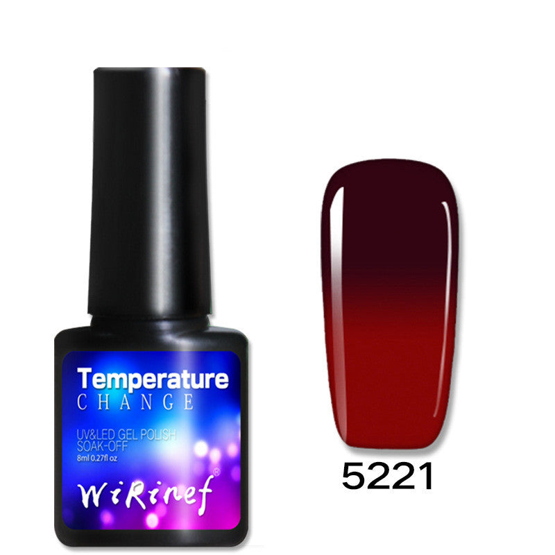 Temperature Change Winrinef Gradient nail glue
