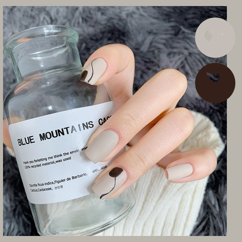 Maxfine Water-based Matte Nail Polish Autumn And Winter Color Matte Matte Texture