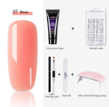 PinPai Nail Extension Gel Crystal Nail Free Paper Holder