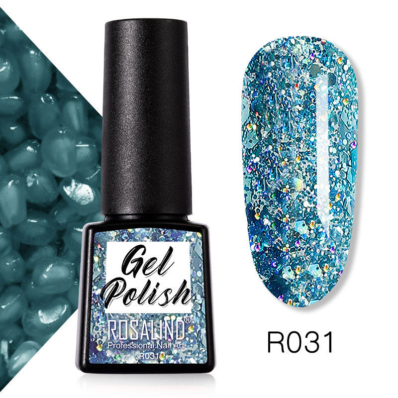 Rosalind Trapezoidal Plastic Bottle 7.3ml Mixed Nail Polish Glue