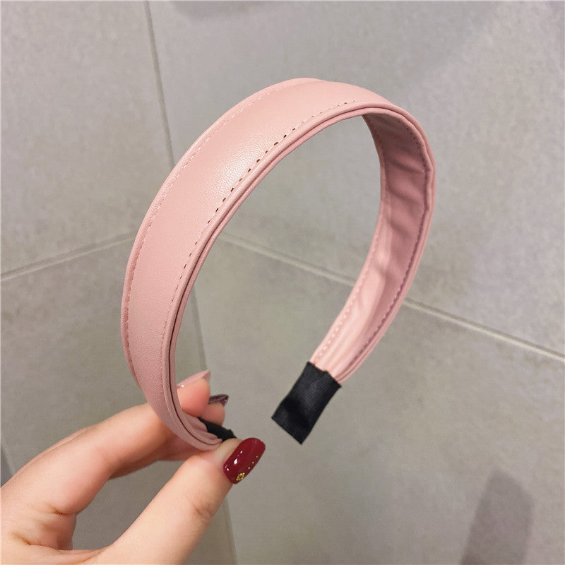 Simple And Versatile Leather Headband Hair Accessories