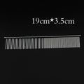 Stainless Steel Medium Trumpet Pet Comb Pet Comb