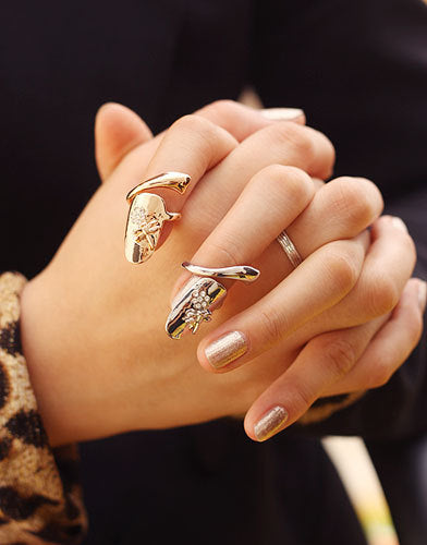 Korean Style Nail Fashion Temperament Ring