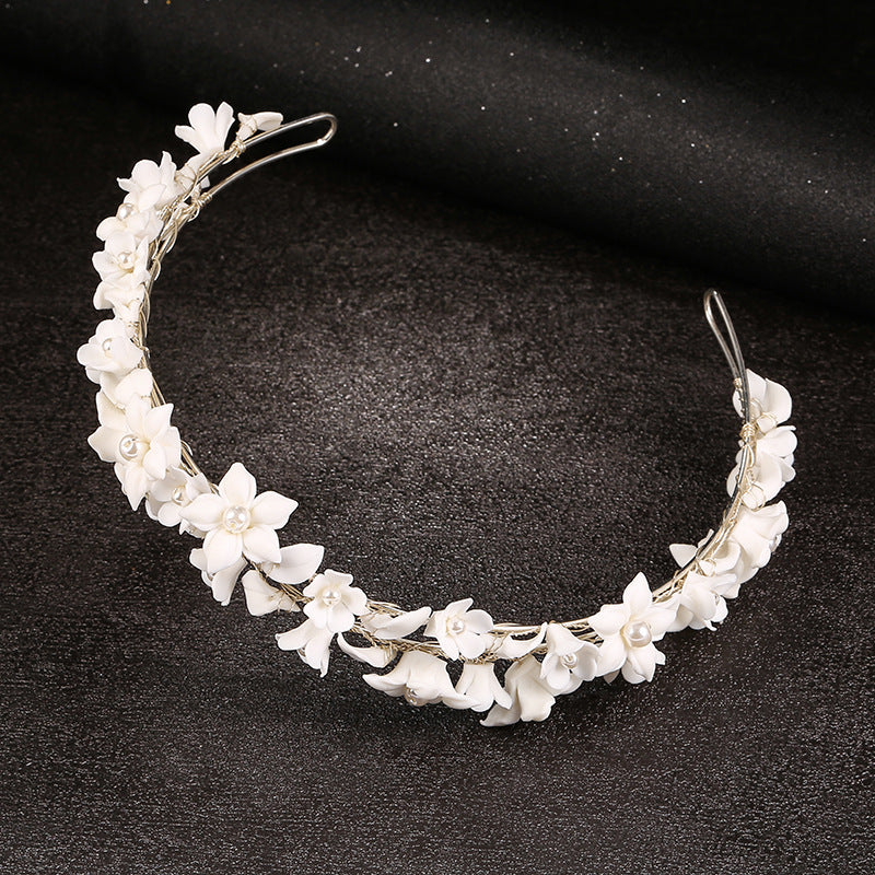 Floral Crown Headdress Women's Headband