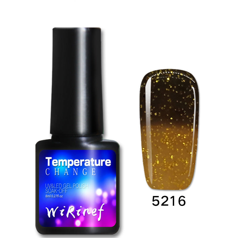 Temperature Change Winrinef Gradient nail glue