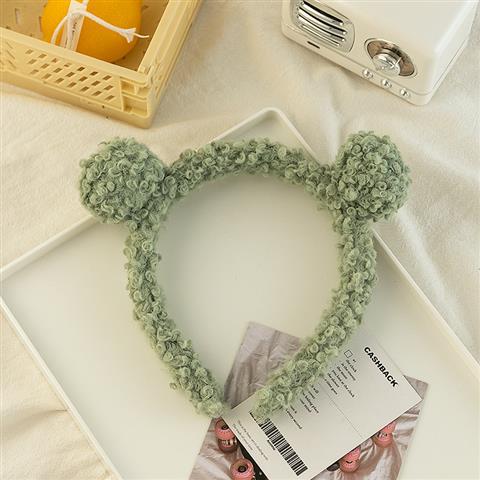 Korean Hair Ball Headband Plush Headband Cute Hair Accessories Net Red Headwear