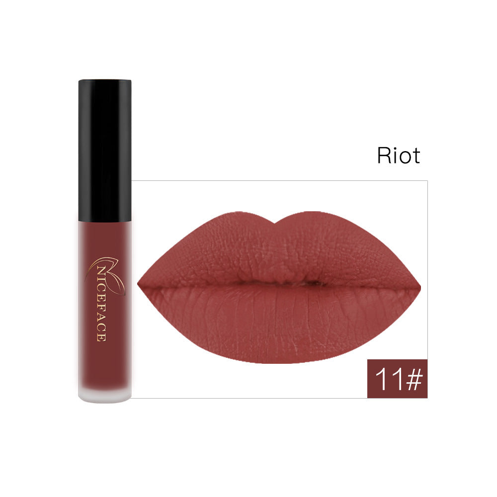 NICEFACE Waterproof Matte liquid Lipstick Long Lasting