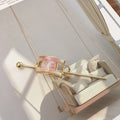 Geometric women's alloy hairpin