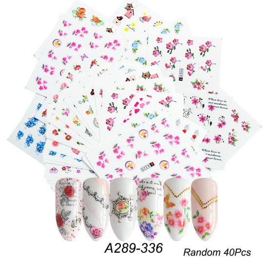 Full Beauty Nail Sticker Set