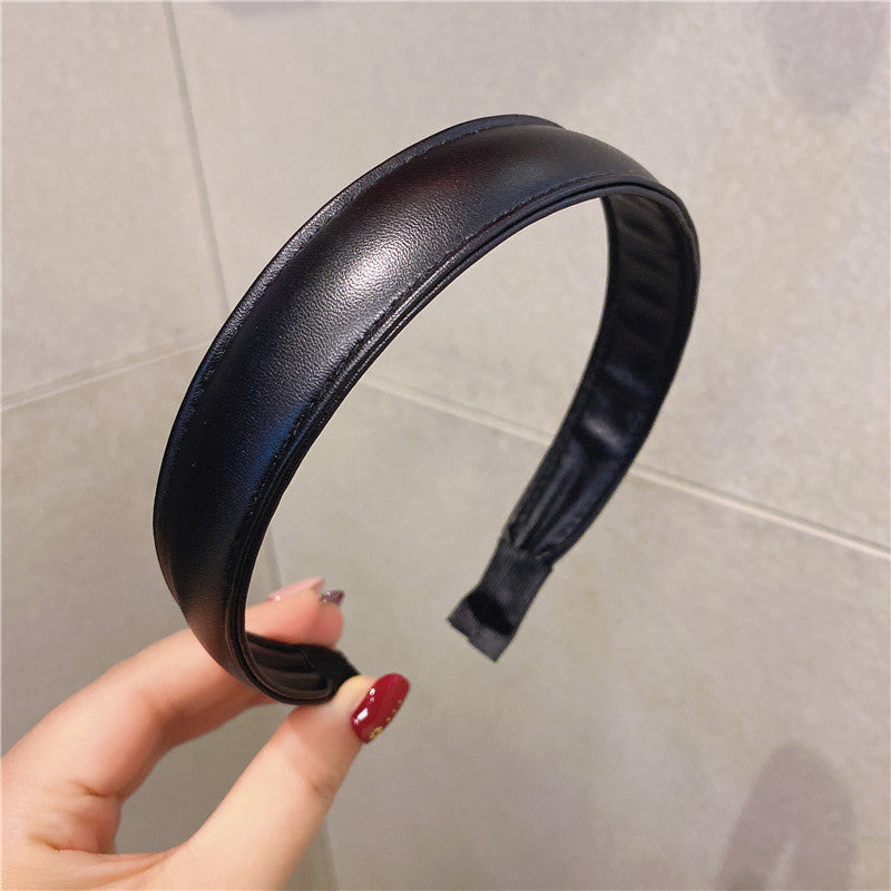 Simple And Versatile Leather Headband Hair Accessories