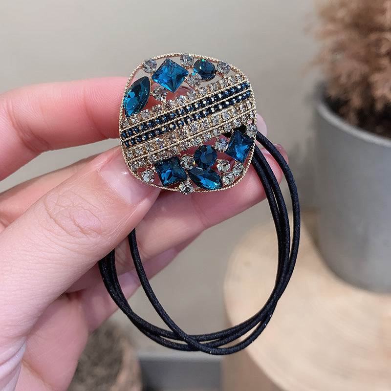 Female Fashion Crystal Rhinestone Hair Rope