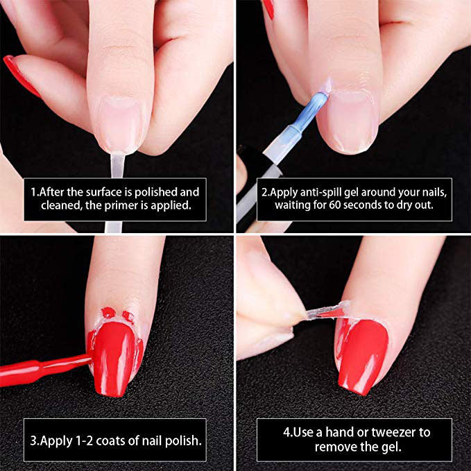 Mazor dijit Anti-spill glue nail polish