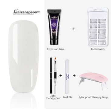 PinPai Nail Extension Gel Crystal Nail Free Paper Holder