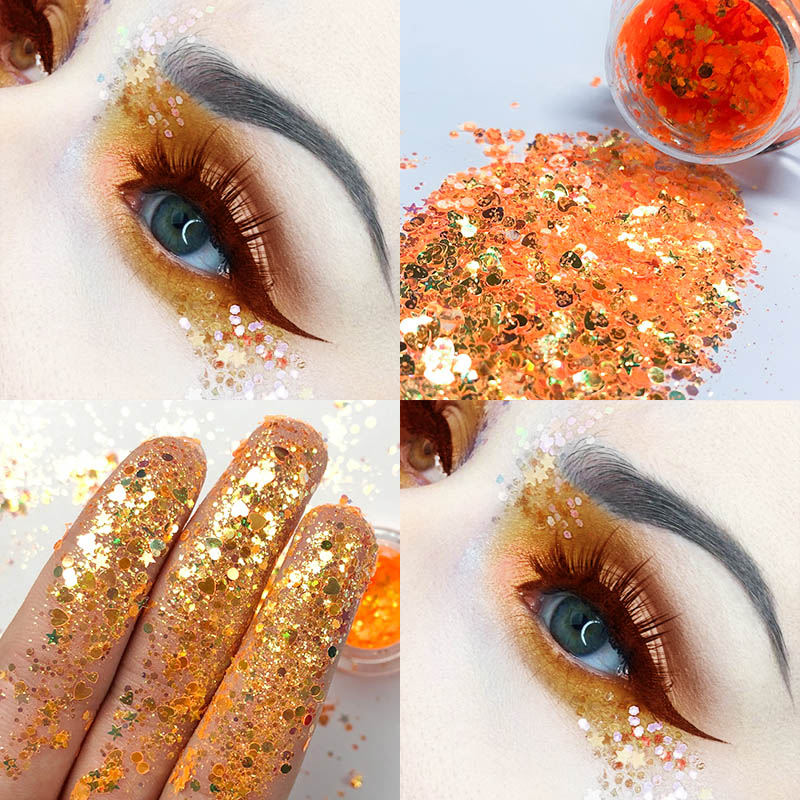 Sequin gel cream