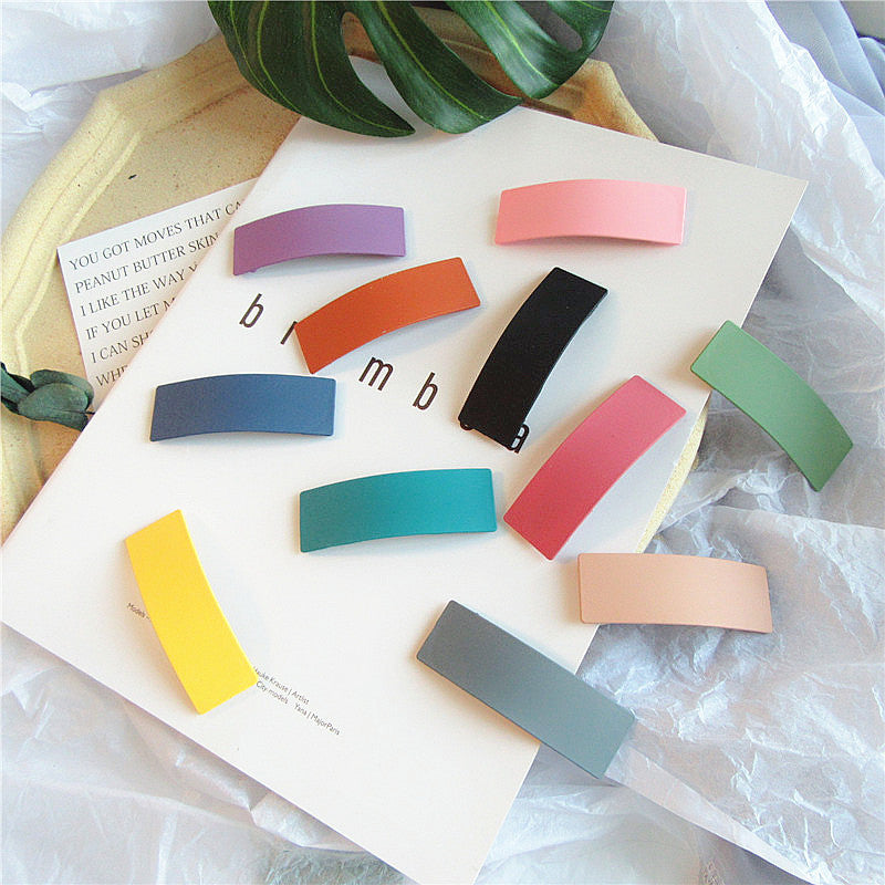 Temperament frosted candy hairpin