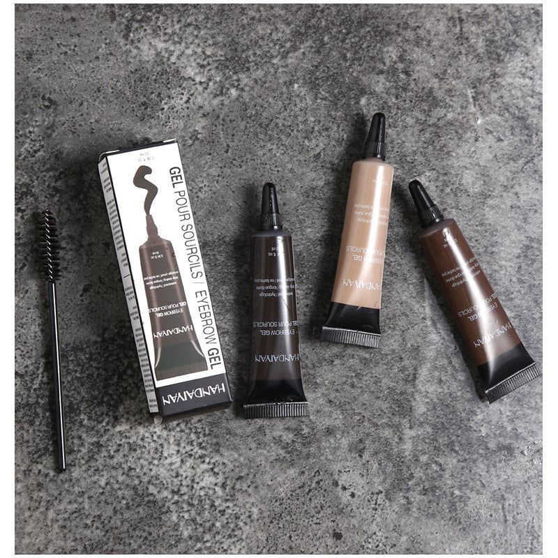 Non-blooming styling liquid eyebrow cream