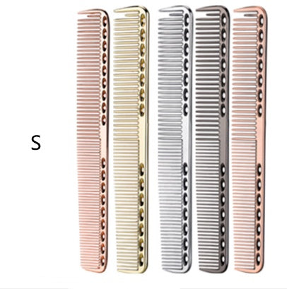 Double head steel hair comb