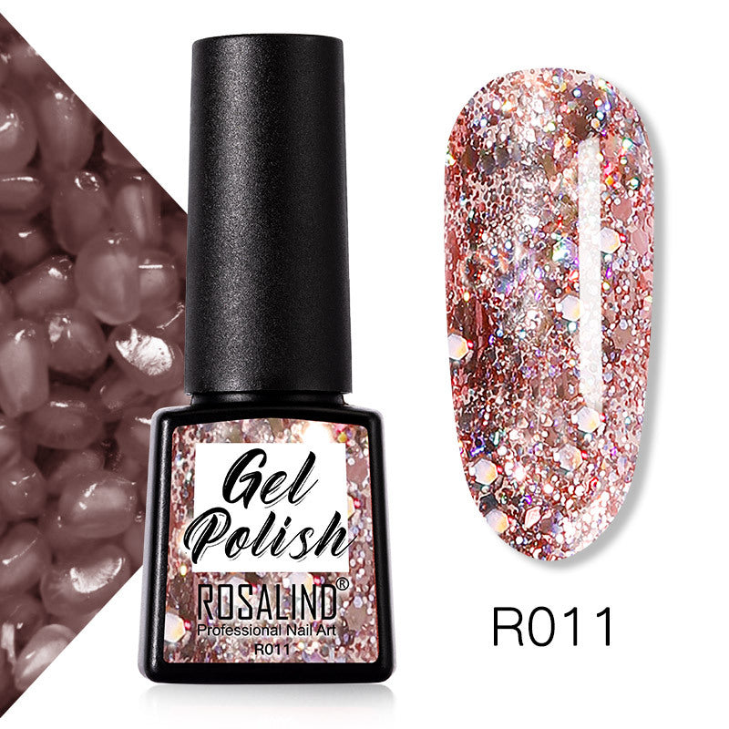 Rosalind Trapezoidal Plastic Bottle 7.3ml Mixed Nail Polish Glue