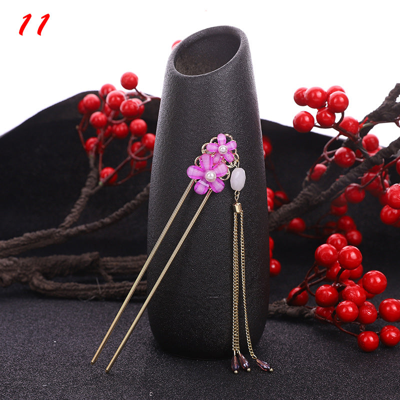 Antique Hairpin Plate Hair Fringe Comb Simple Atmosphere