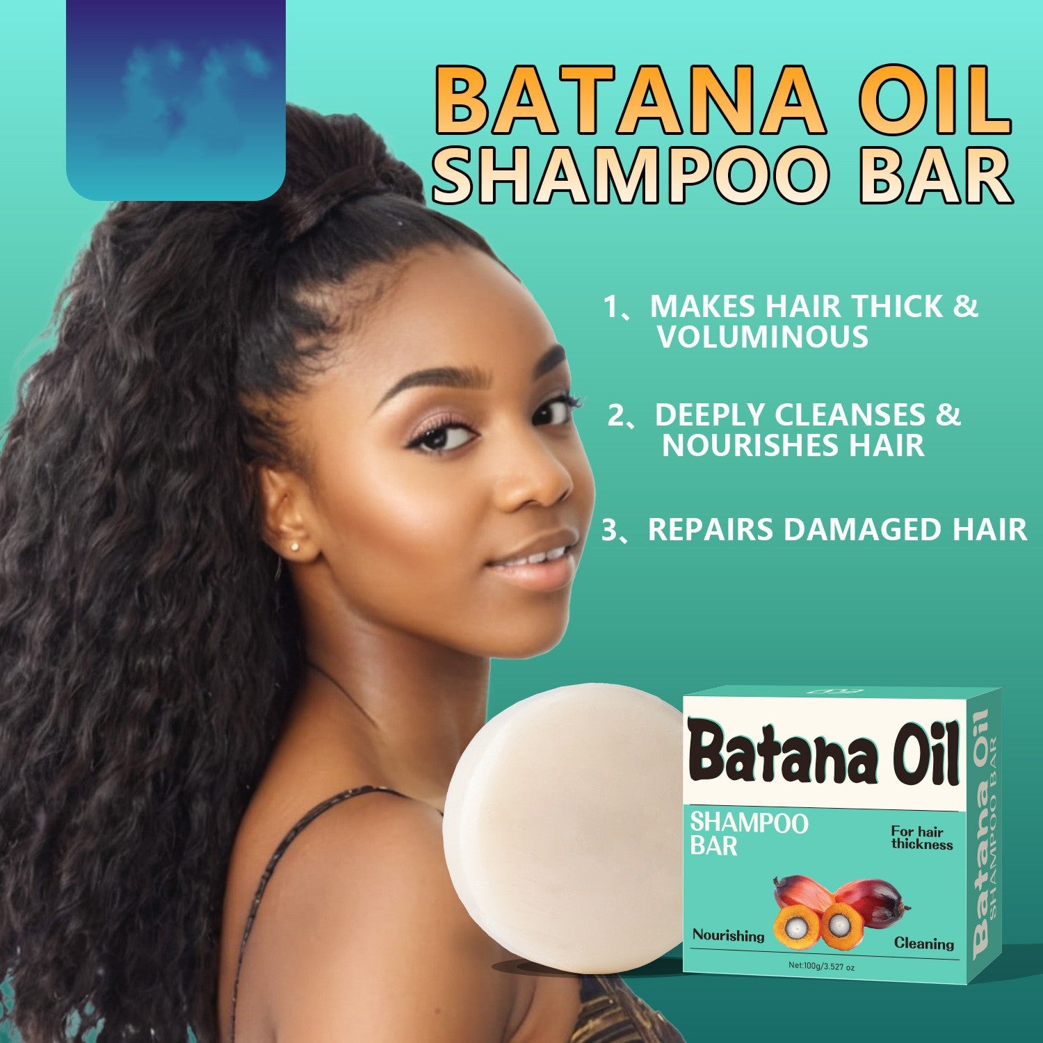 Batana Oil Herbal Fragrance Handmade Shampoo Soap