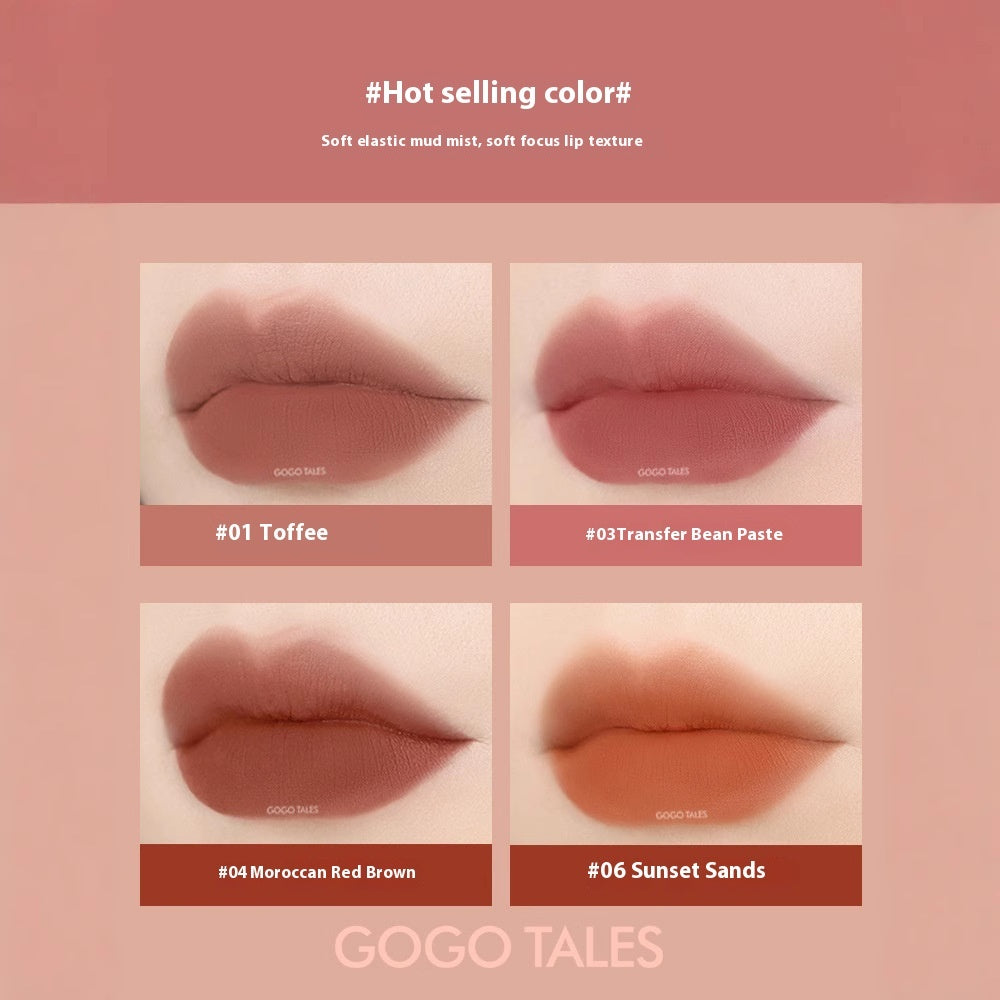 Striped Tube Vintage Lipstick Velvet Matte