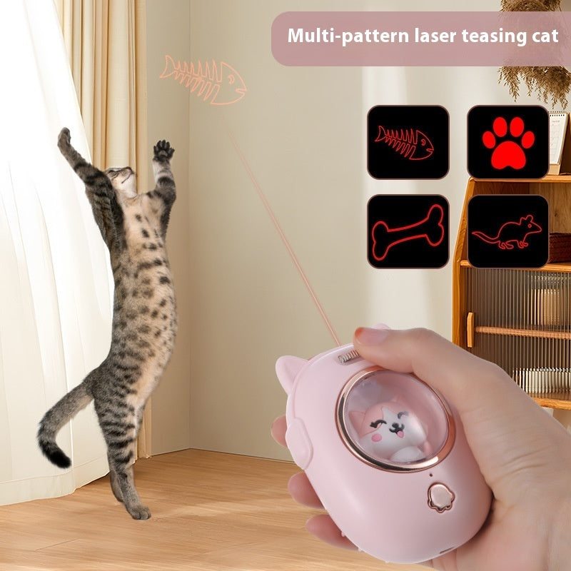 Multifunctional Pet Comb Laser Funny Cat Hair Brush