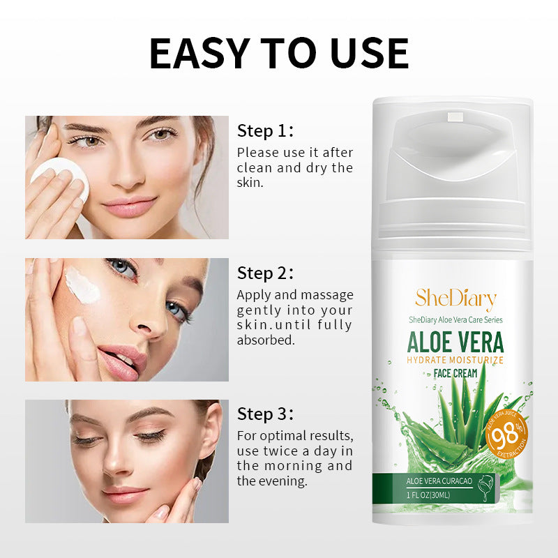 Plant Aloe Cream Suit Moisturizing