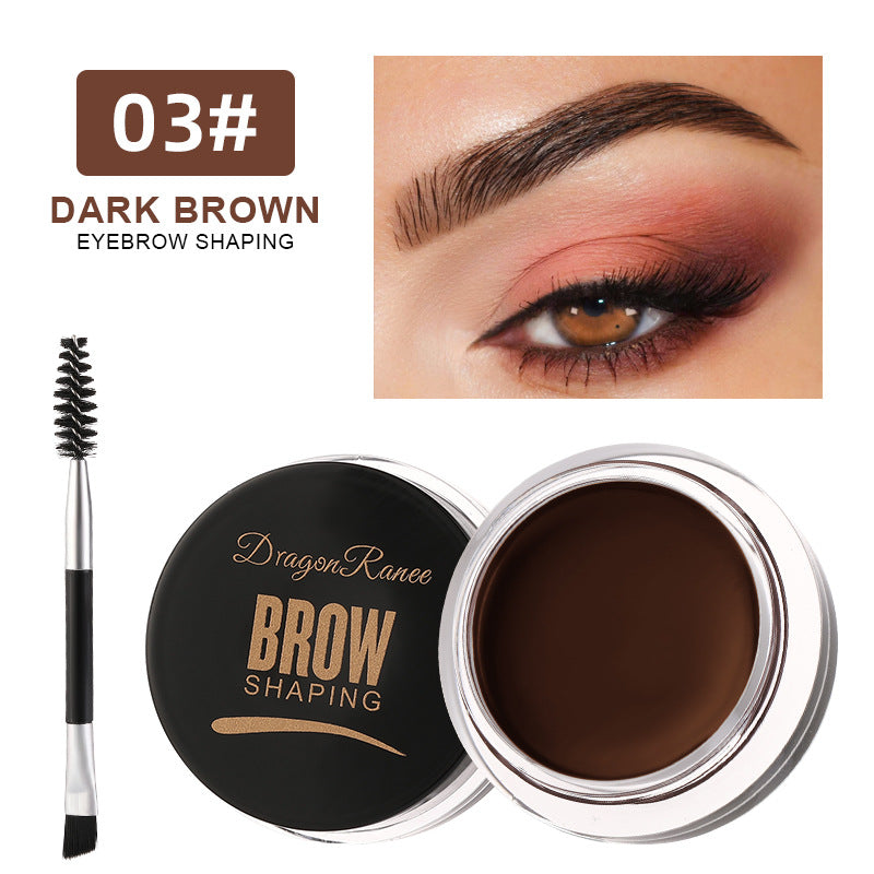 Eyebrow Dye Cream Waterproof Long Lasting Singl Gel