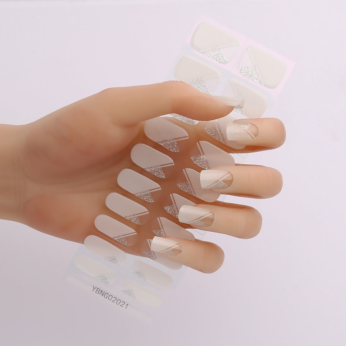 Get Nail Stickers Semi-cured Heating Lamp Nail Sticker