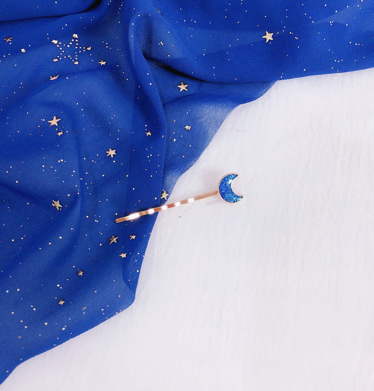 Student Moon Star Hair Accessories Bangs Clip