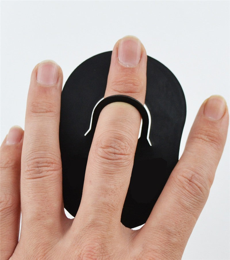 Oval Mini Shampoo Brush Portable Comb Men's Facial Brush