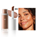 Three-dimensional Nose Shadow Multifunctional Horseshoe Brush Head Contour Liquid