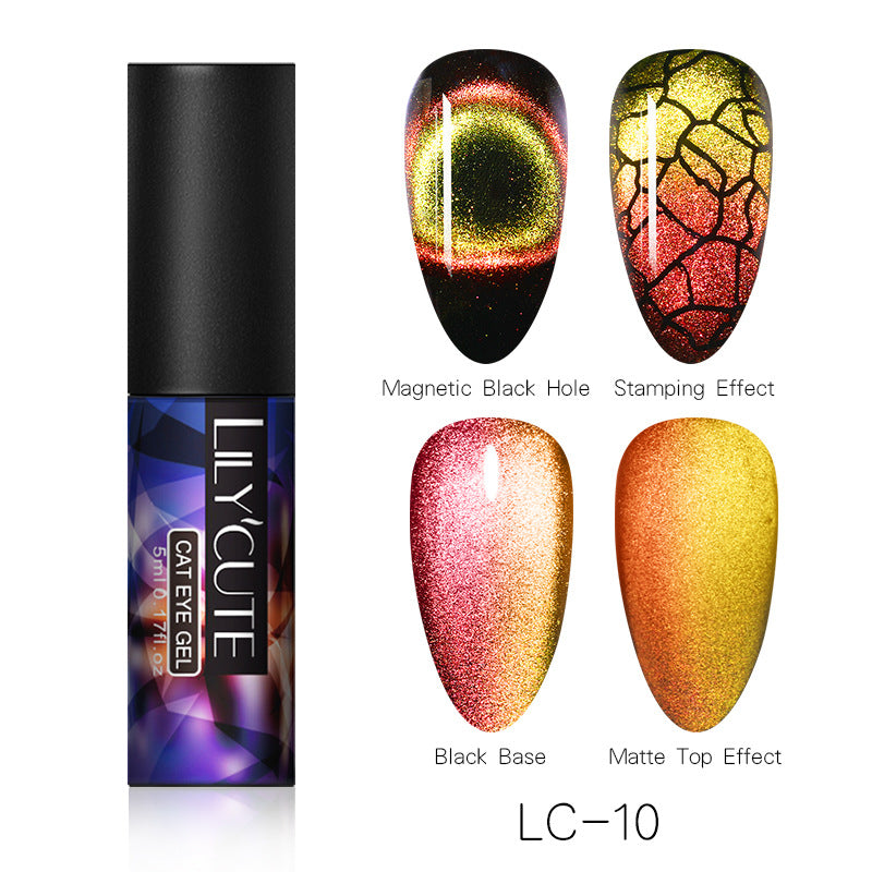 Lilycute Magic Wide Cat Eye Nail Polish