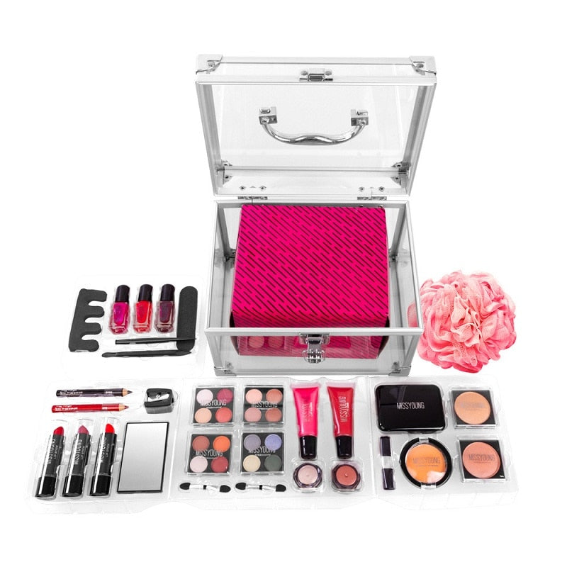 Miss Young Lipstick, eye shadow and nail set