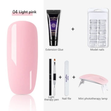 PinPai Nail Extension Gel Crystal Nail Free Paper Holder