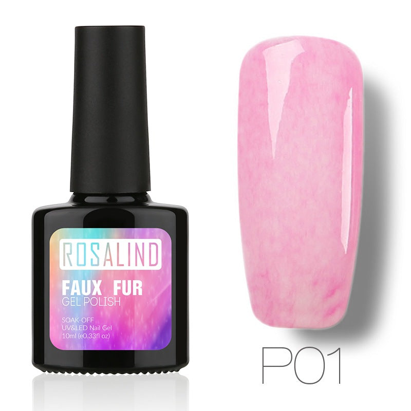 Rosalind Nail rubber fur nail polish