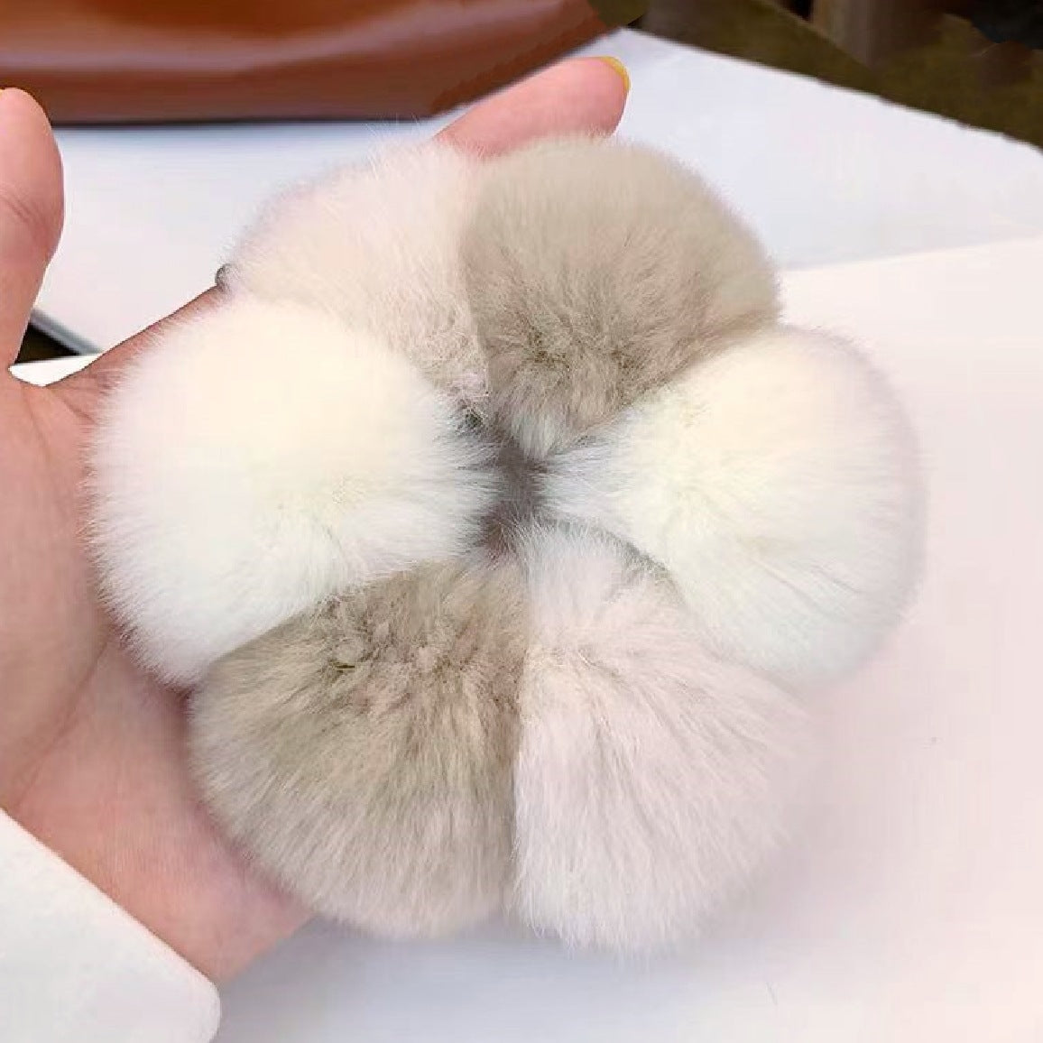 Plush Hair Ring Simple Female Cute